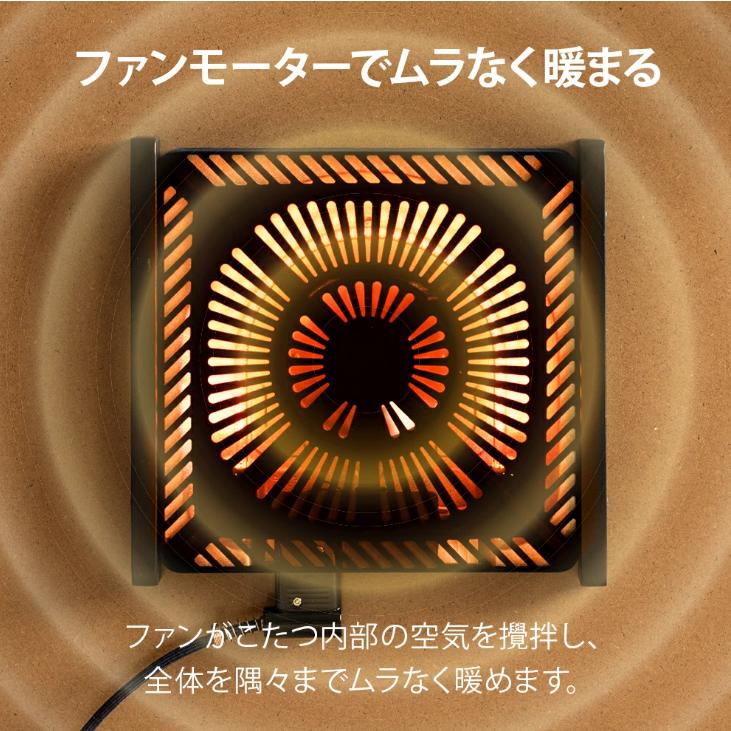 ヴィンテージ調 こたつ布団セット 長方形 105×75cm こたつセット こたつテーブルセット こたつ布団 2点セット 布団セット おしゃれの画像