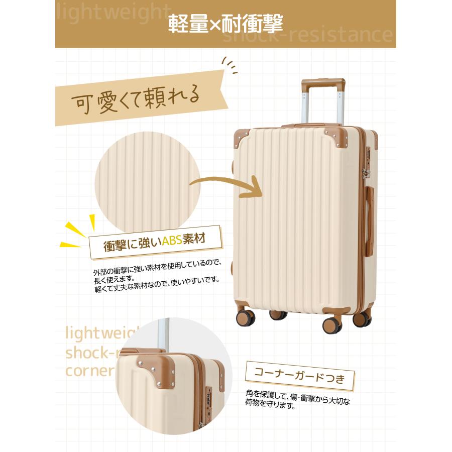 スーツケース 3点セット キャリーケース キャリーバッグ RIOU