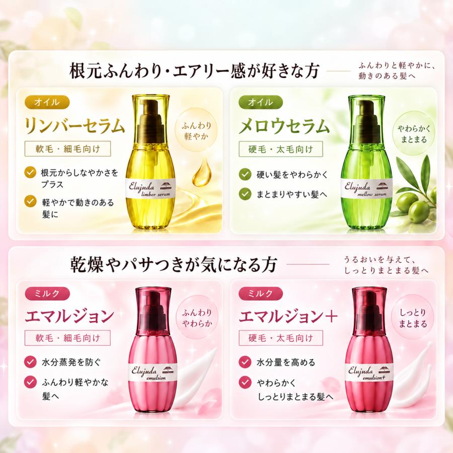 MILBON（ミルボン） 【2個セット】ミルボン エルジューダ 選べる16種類