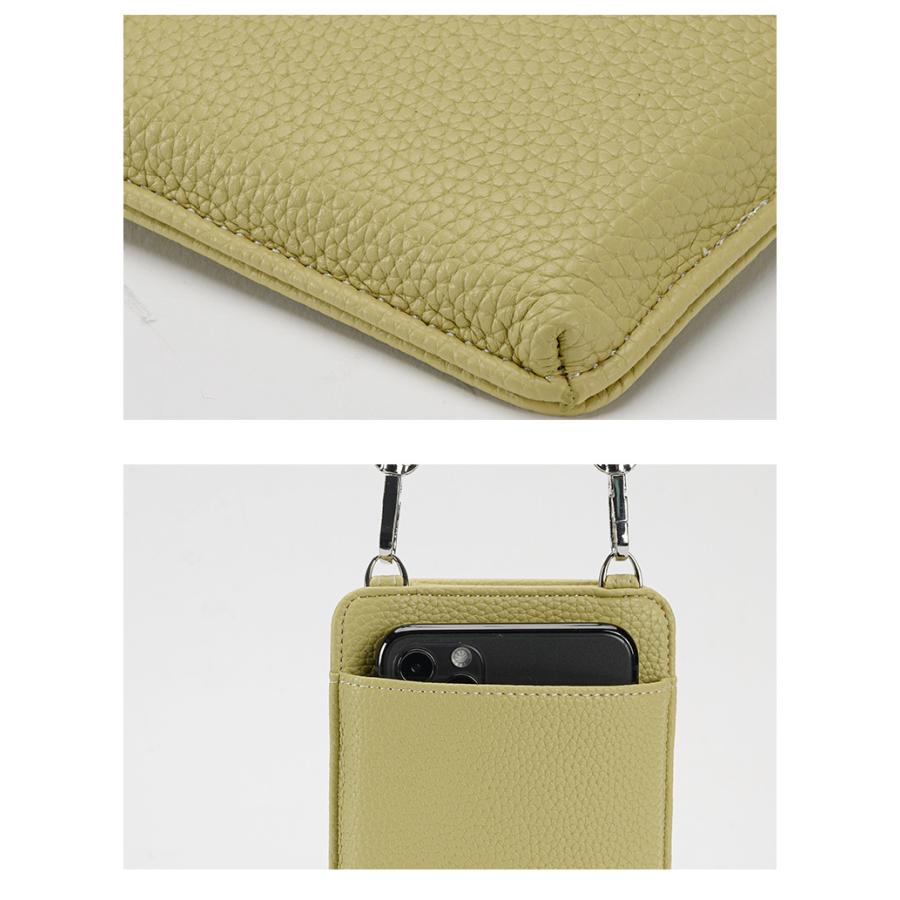 スマホポーチ スマホショルダー 斜めがけ 縦型 スマホポシェット 軽量