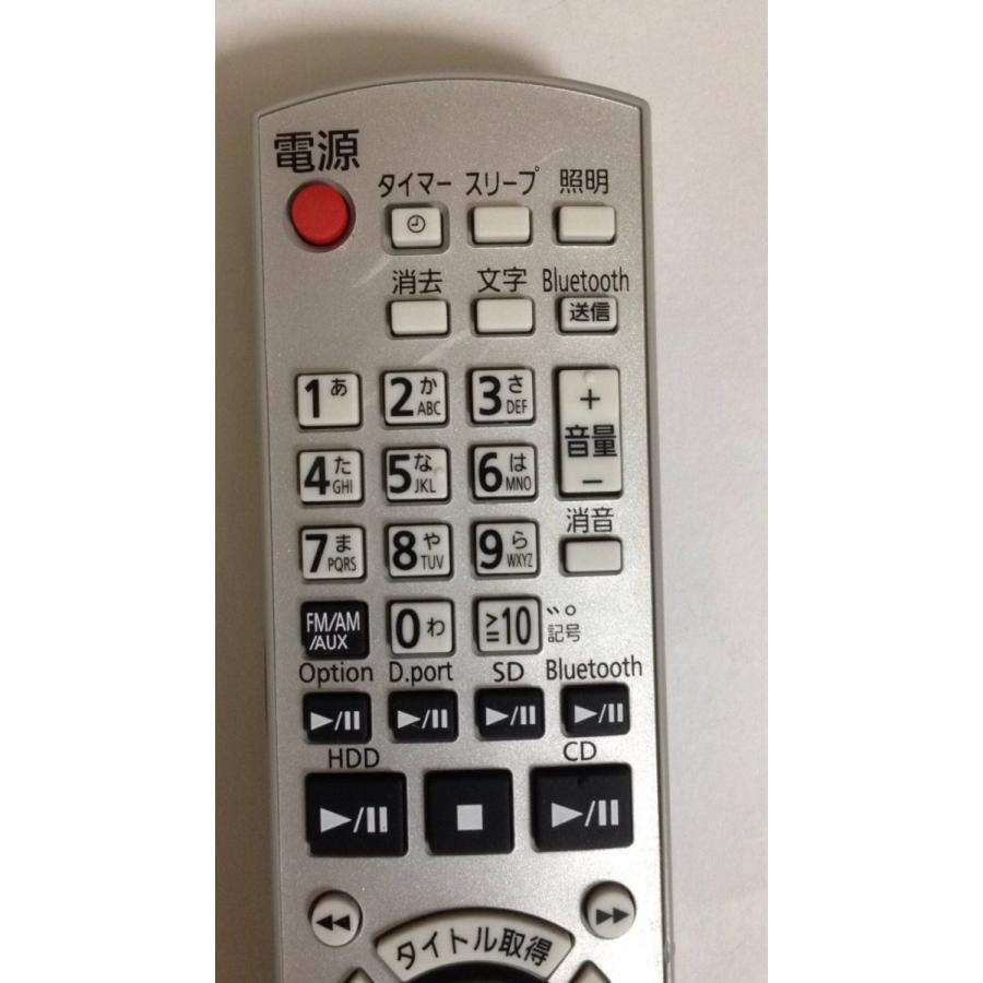 新品 傷 N2QAYB000180 パナソニック Panasonic オーディオ用リモコン