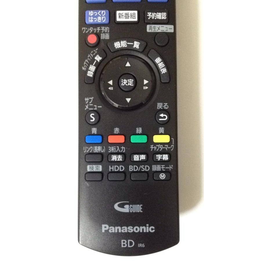 ［リモコン付］Panasonic ブルーレイレコーダー 楽天市場】ブルーレイ リモコン N2QAYB001086 対応 panasonic bd ir6