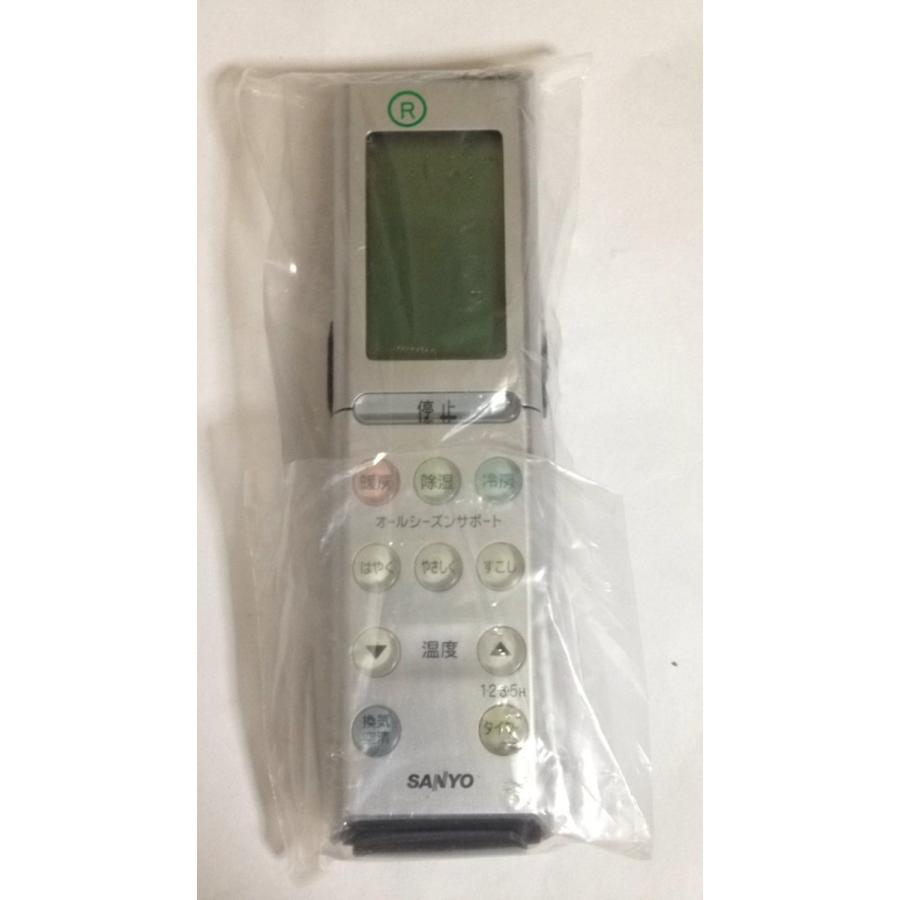 新品 SANYO サンヨー エアコンリモコン RCS-ET1 ホルダー付き 