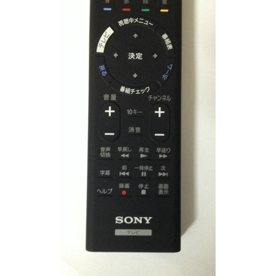 中古動作品 ソニー テレビリモコン RMF-TX200J 液漏れなし きれい