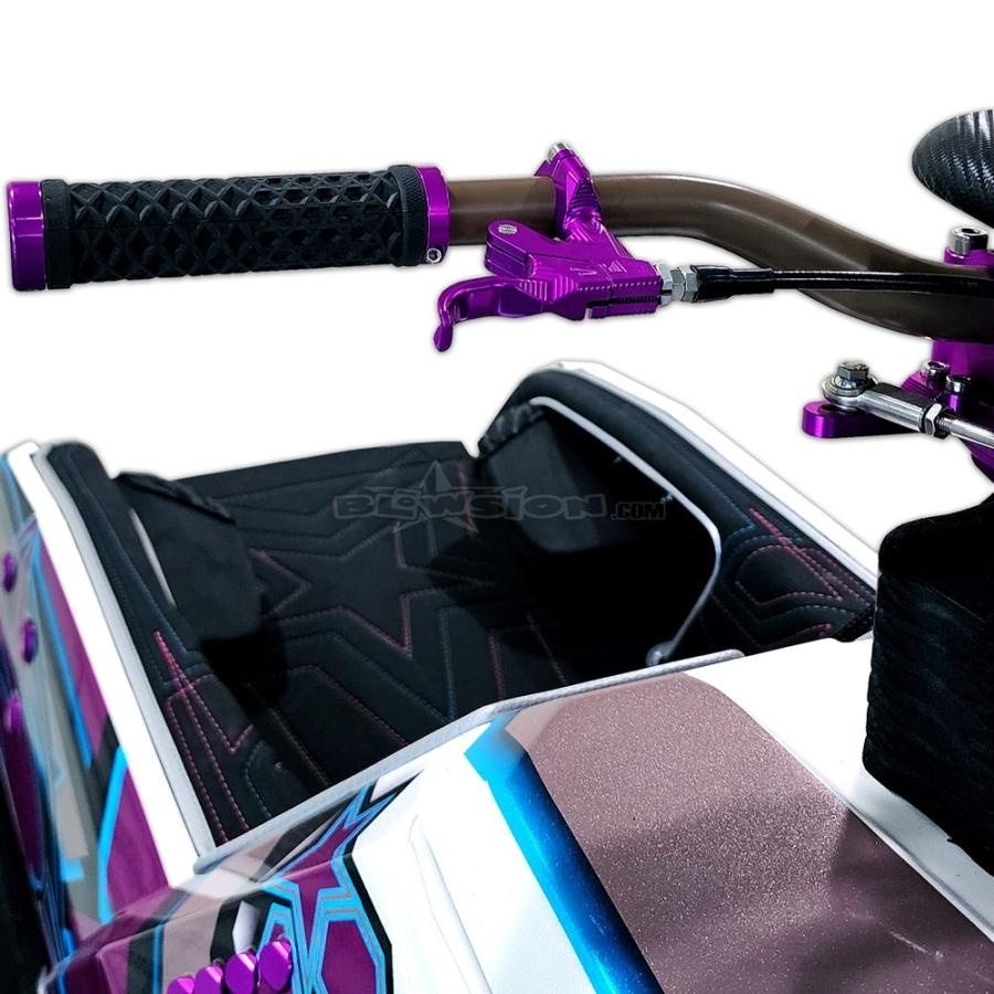 《03-05-249》Blowsion Pro Throttle Lever  プロスロットルレバー Clear クリア カワサキ ヤマハ 1500SX-R SJ 800X-2 550SXの画像