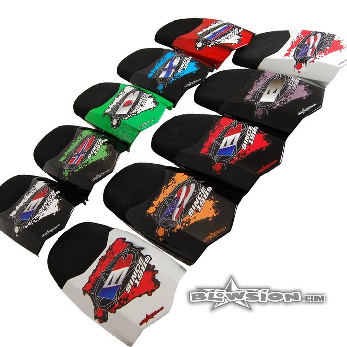《04-01-306》BLOWSION Turbulator Chin Pad  Black/Black チンパッド ブラックｘブラックの画像