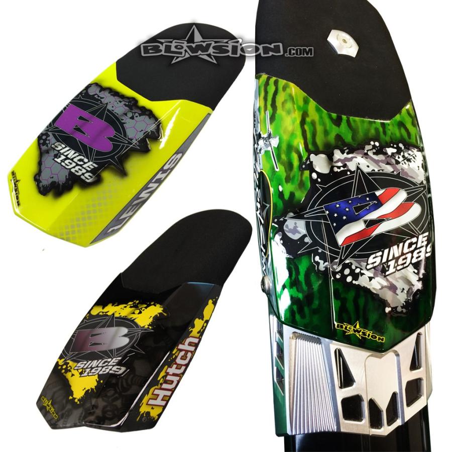 《04-01-306》BLOWSION Turbulator Chin Pad  Black/Black チンパッド ブラックｘブラックの画像