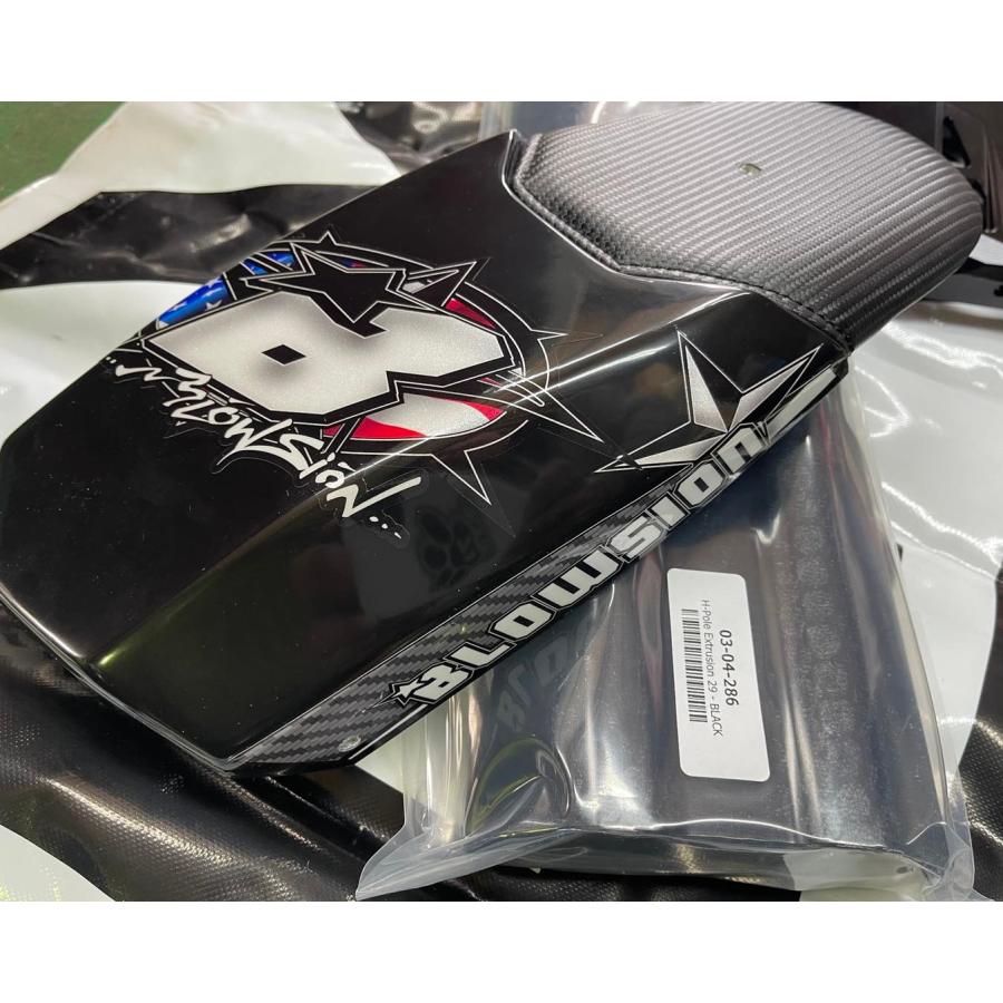 《04-01-310》BLOWSION Turbulator Chin Pad  Black/Green チンパッド ブラックｘグリーンの画像