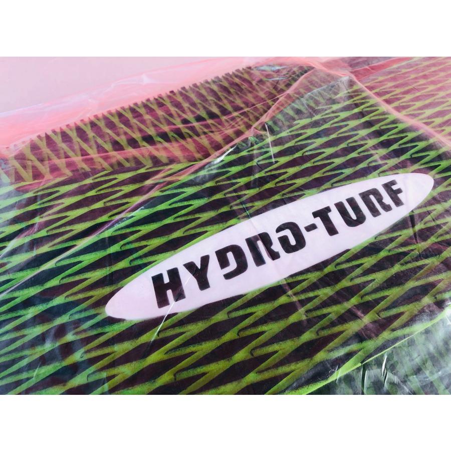《HT62CD2TPBKGR》HYDROTURF KAWASAKI DECK MAT 2TONE BLKxGRN ハイドロターフ デッキ