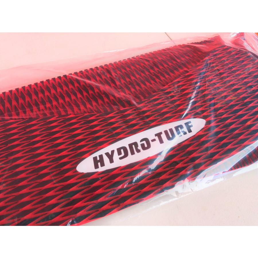HT62CD2TPBKRD》HYDRO-TURF KAWASAKI DECK MAT 2-TONE BLK/REDハイドロ
