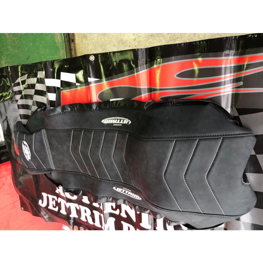 JT-KX2101》JETTRIM KAWASAKI 650X-2 SEATCOVER BLKxBLKxWHT ジェット