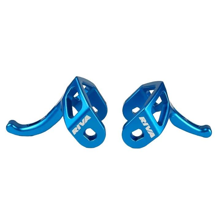 《RY24160-RCL-BL》 RIVA ビレットiコントロールレバー YAMAHA FX2022+/GP&VX2021+ ヤマハ ブルー ...