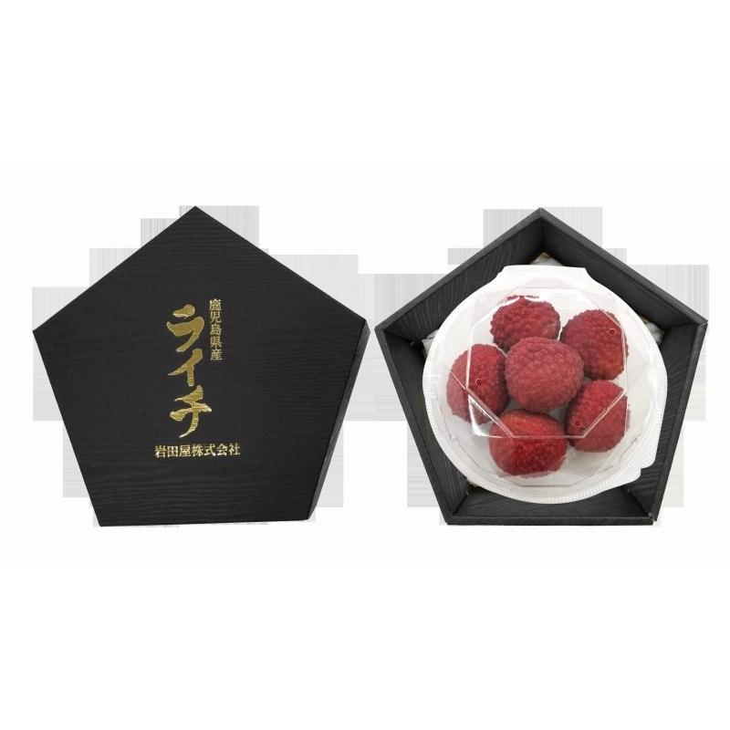 完売】生ライチ 鹿児島県産 国産 生産販売 化粧箱入り 約150g : 国産