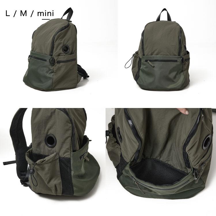 MATIE メイティ ペット リュック 軽量 3size 持ち運び 2層式 通気性の