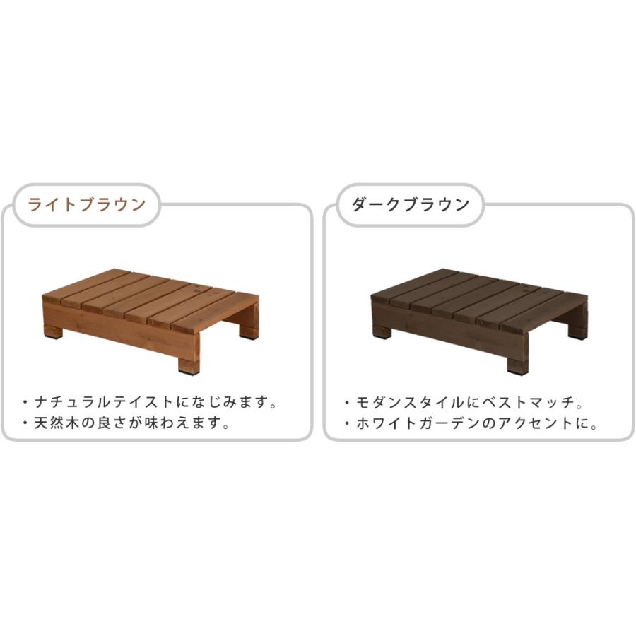 木製ステップ 踏み台 昇降台 おしゃれ おすすめ 木製 幅650mm 奥行