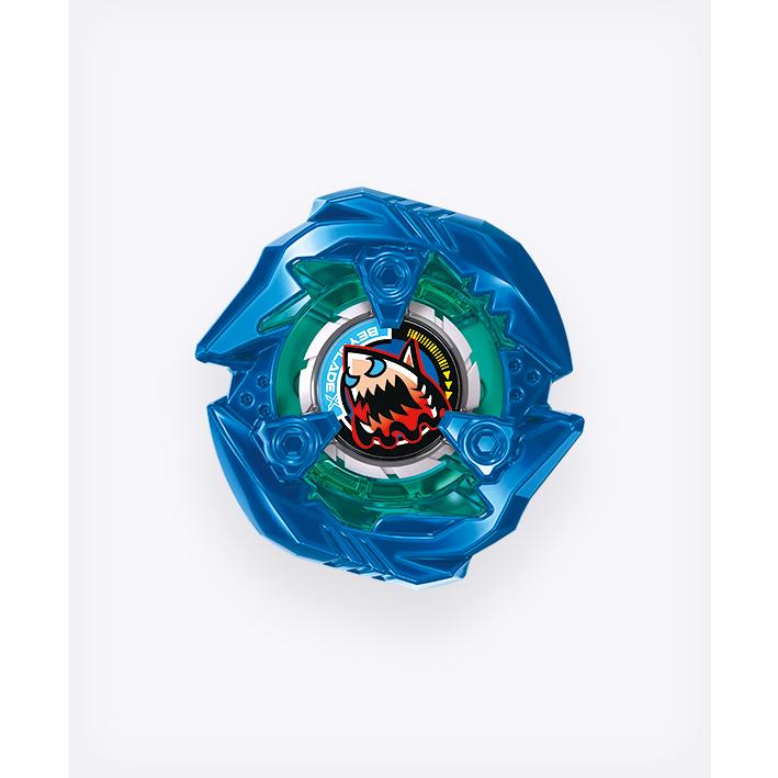 BEYBLADE X シャークエッジ 4-70E メタルコート：ブルー BX ベージック