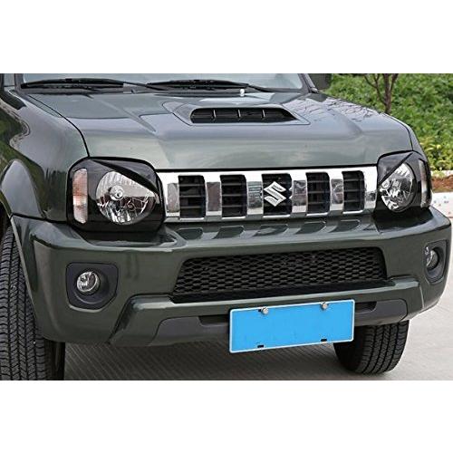 jb23 ジムニー 純正ヘッドライトカバー マットブラック 丸目 ジムニー JB23 JB33 JB43 シエラ ヘッドライトカバー ダーク