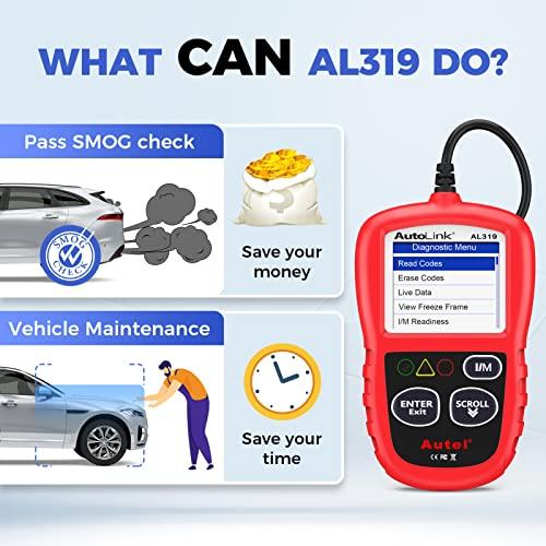 Autel Autolink AL319 OBD2スキャナー 診断機 コードの読み取りと消去 OBD2スマートでパワフルなスキャン 自動車診断ツ｜lycrown｜05