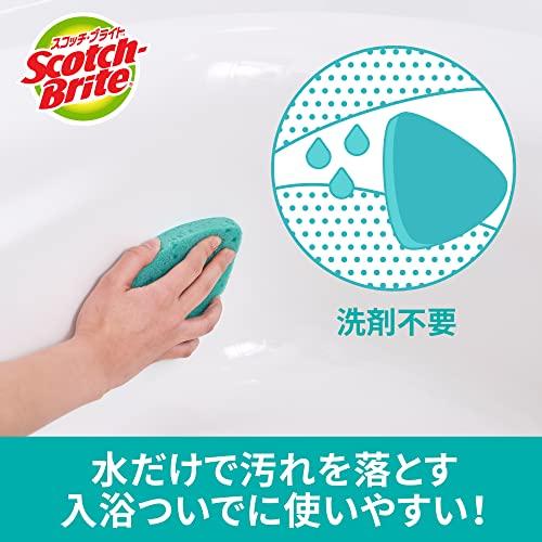 スリーエム3M スコッチブライト お風呂掃除 スポンジ SWIFT SCRUB バス用パワフルパッド 2個 バスシャイン｜lycrown｜04