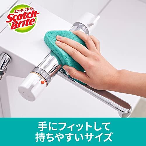 スリーエム3M スコッチブライト お風呂掃除 スポンジ SWIFT SCRUB バス用パワフルパッド 2個 バスシャイン｜lycrown｜07