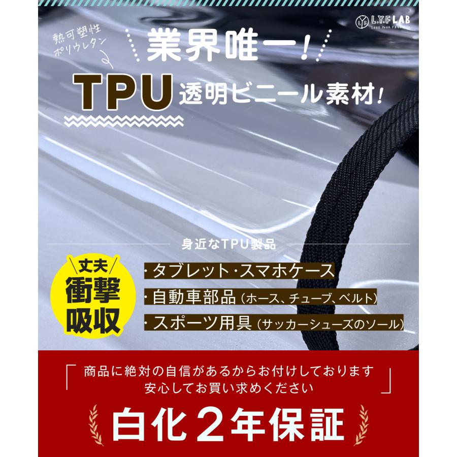 ランドセルカバー 男の子 透明 現役小学生ママと開発 丈夫 反射 白くならない マジックテープ TPU素材 L.Y.F LAB |  | 03