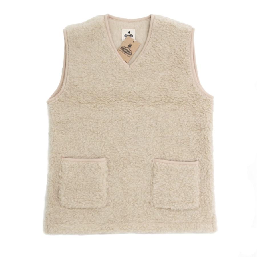 COLD BREAKER（コールドブレーカー） BOA WOOL VEST メンズ Vネック