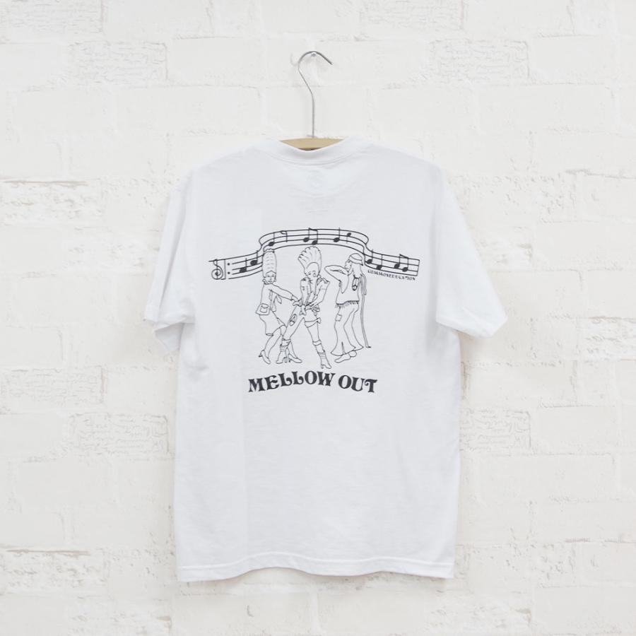 S/S TEE “MELLOW OUT” 半袖T メロウアウト COMMON EDUCATION (コモンエデュケーション) 半袖シャツ メンズ 夏フェス｜lymeondish｜03