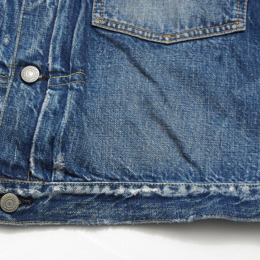 FULLCOUNT フルカウント 2016-2107E Souvenir Embroidery Type1 Denim Jacket 13.7oz HW "More Than Real" スーベニア刺繍 ジージャン ハンドウォッシュの画像