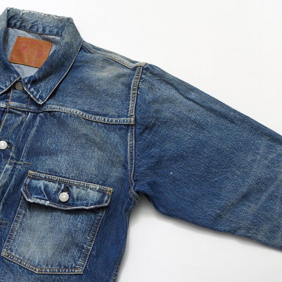 FULLCOUNT フルカウント 2016-2107E Souvenir Embroidery Type1 Denim Jacket 13.7oz HW "More Than Real" スーベニア刺繍 ジージャン ハンドウォッシュの画像