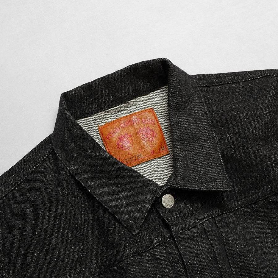FULLCOUNT（フルカウント） 2107BK Type1 Black denim jacket ONE WASH