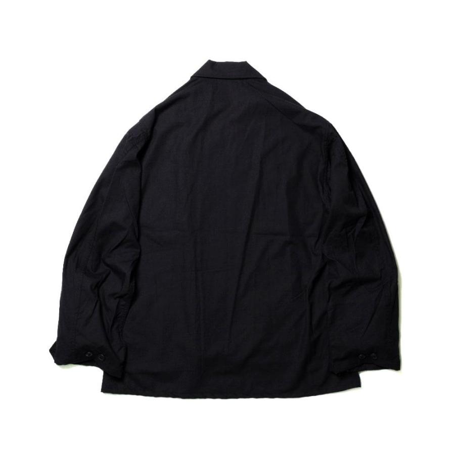 MILITARY DEADSTOCK DEADSTOCK US MADE JUNGLE FATIGUE JKT REPRODUCT BLACK アメリカ製 ジャングルファティーグジャケット 民生品 ブラック｜lymeondish｜02