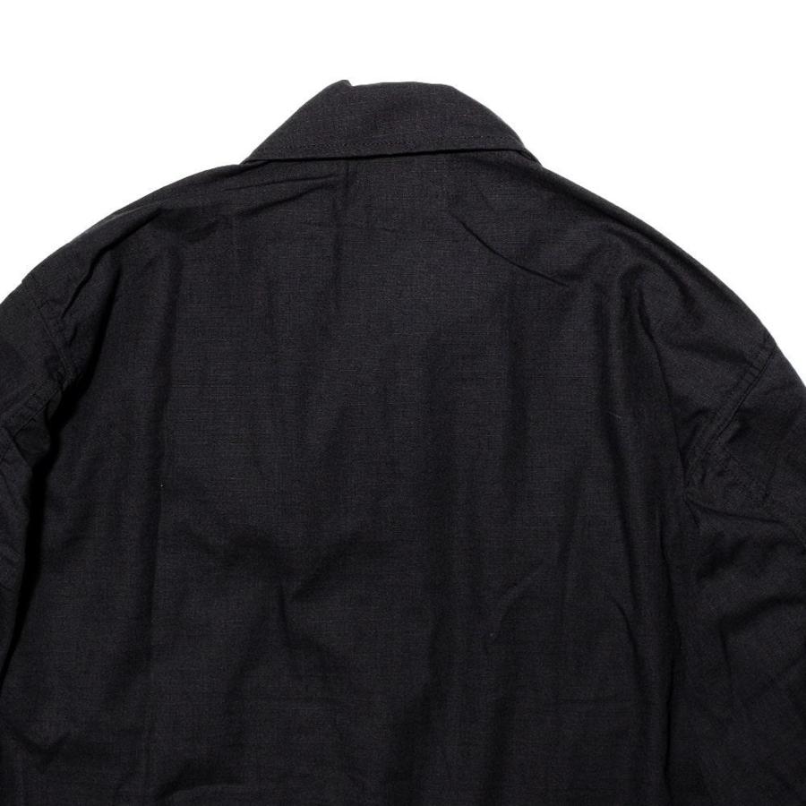 MILITARY DEADSTOCK DEADSTOCK US MADE JUNGLE FATIGUE JKT REPRODUCT BLACK アメリカ製 ジャングルファティーグジャケット 民生品 ブラック｜lymeondish｜05