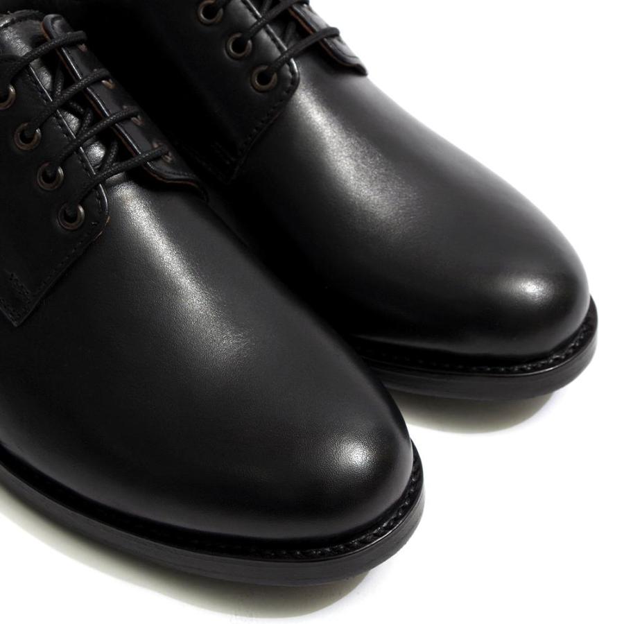 Milton Keynes ミルトンキーンズ Plain Toe Leather Shoes w/rubber