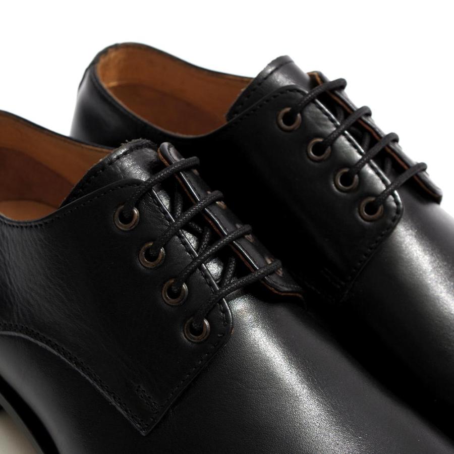 Milton Keynes ミルトンキーンズ Plain Toe Leather Shoes w/rubber