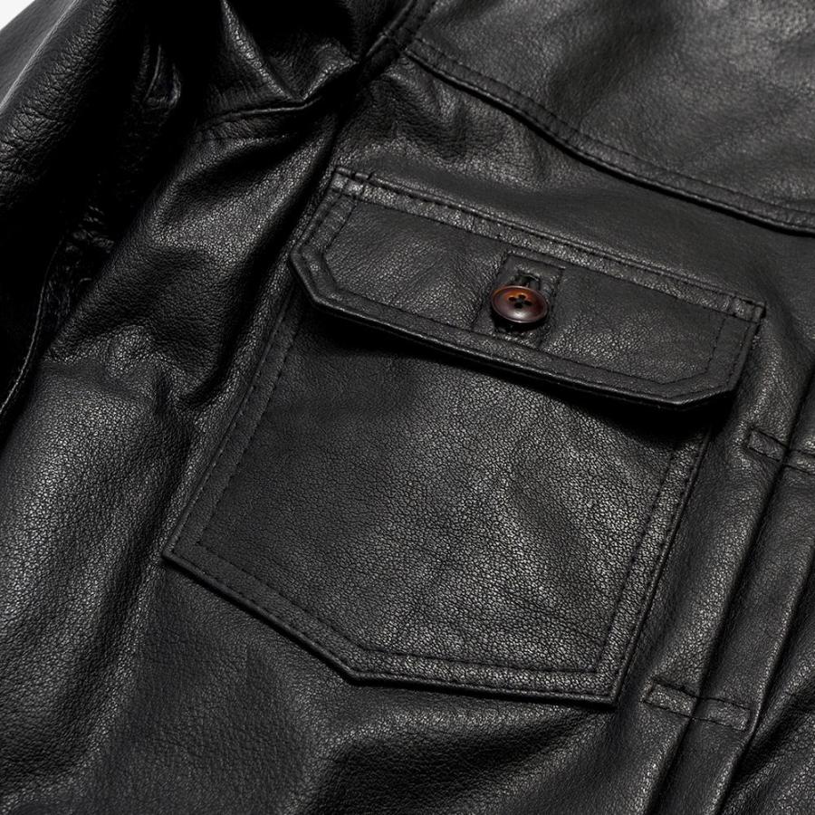 Nasngwam（ナスングワム） ATAVISM LEATHER JACKET アタビズム レザー
