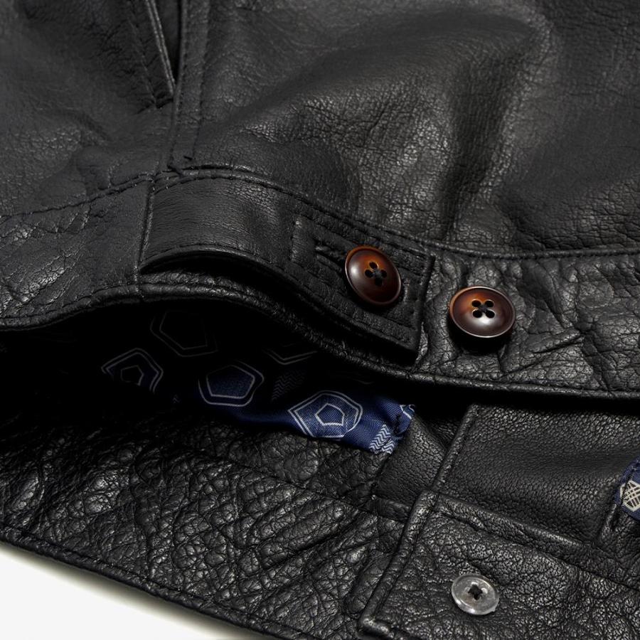 Nasngwam（ナスングワム） ATAVISM LEATHER JACKET アタビズム レザー