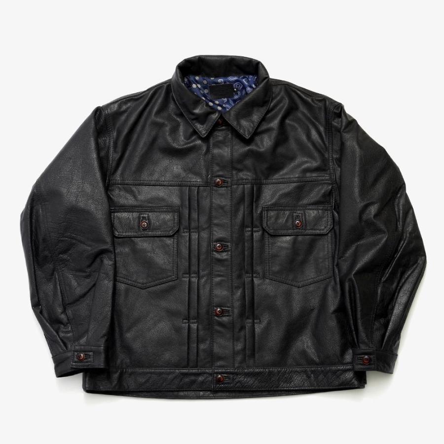 Nasngwam（ナスングワム） ATAVISM LEATHER JACKET アタビズム レザー