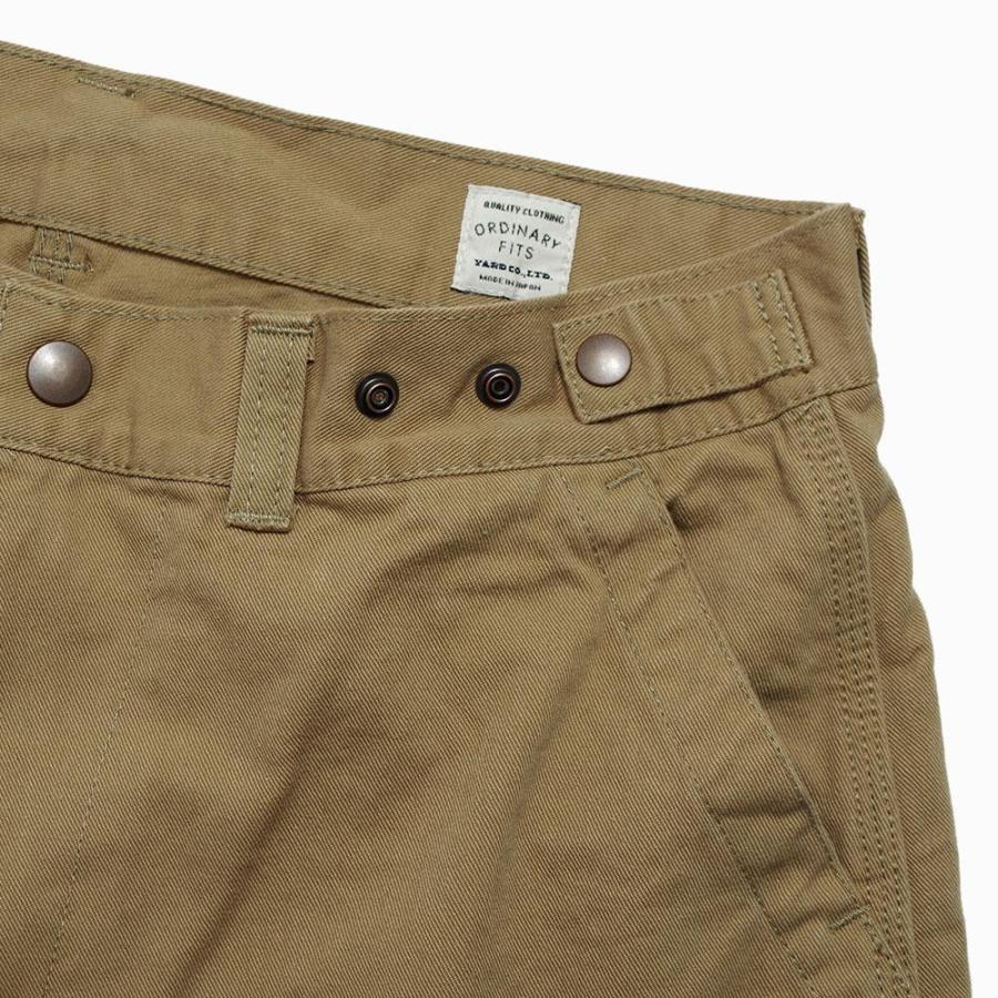 Ordinary fits（オーディナリーフィッツ） BELL PANTS Beige Chino
