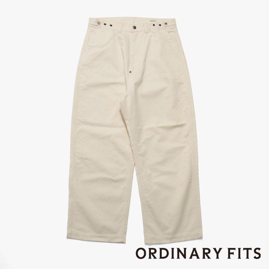 Ordinary fits（オーディナリーフィッツ） BELL PANTS ECRU