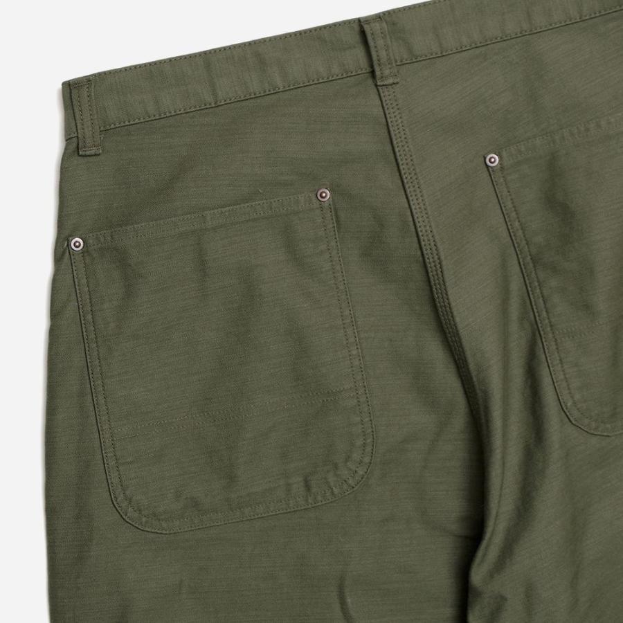 ORDINARY FITS オーディナリーフィッツ 別注BACK SATIN BELL PANTS 
