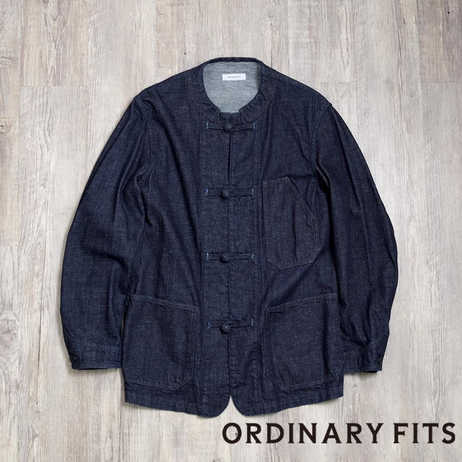 CHINA COVERALL OW【ORDINARY FITS】チャイナジャケット デニム