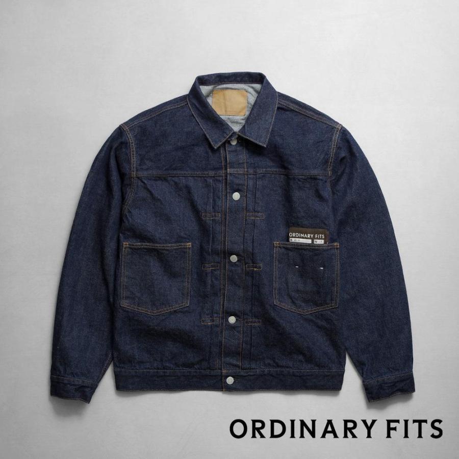 Ordinary fits ORDINARY FITS オーディナリーフィッツ DENIM JACKET DOUBLE POCKET ONE ...