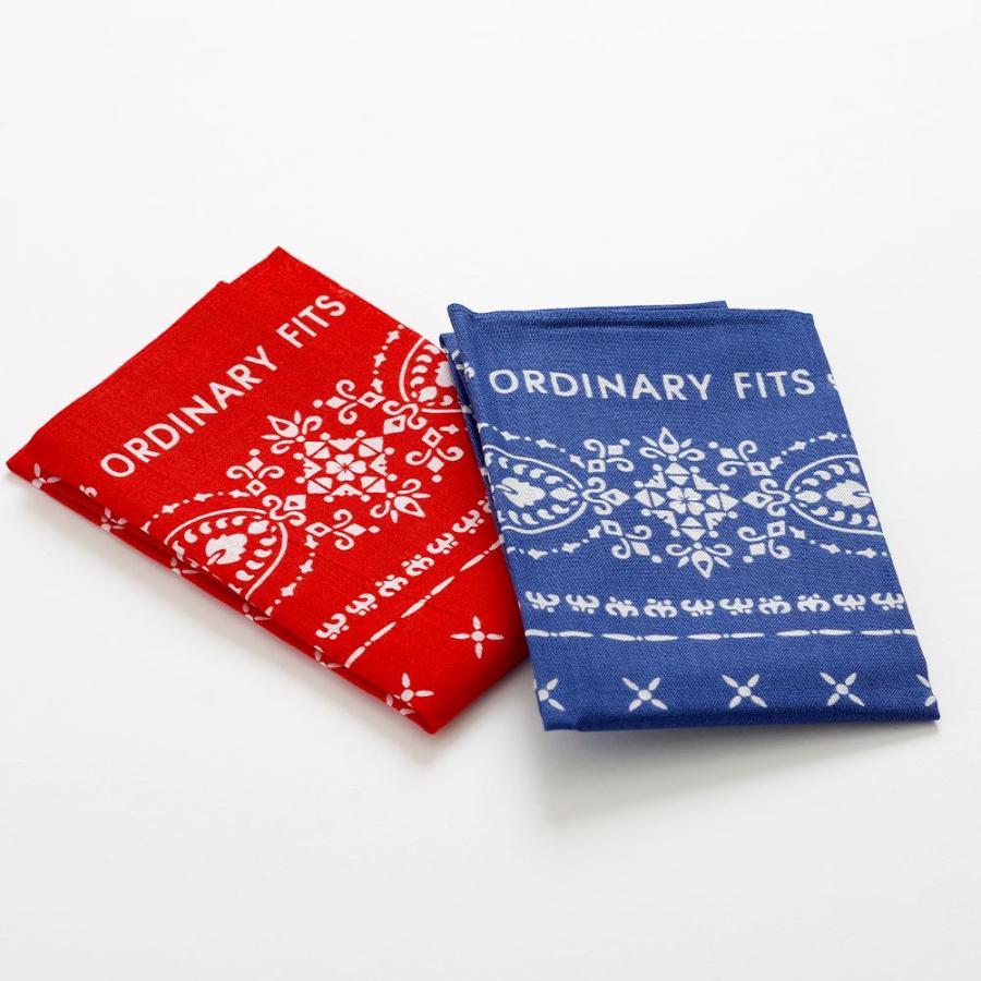 Ordinary fits（オーディナリーフィッツ） ORIGINAL BANDANA COTTON100