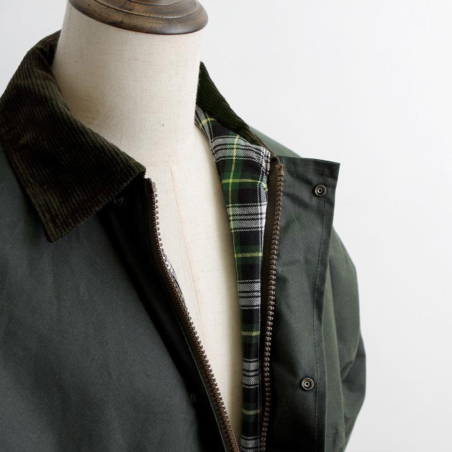 ROCKALL ロッカル Made In England BOLTON WAXED PADDED JACKET