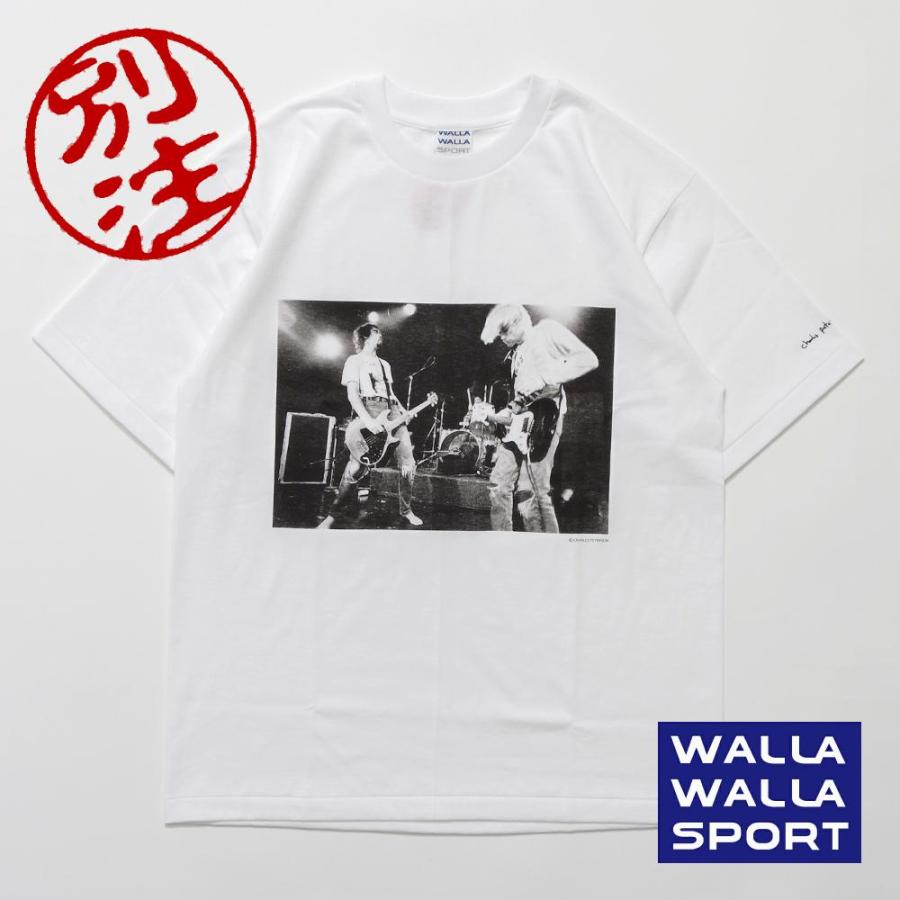 VANNER サイン入り Tシャツ WALLA SPORT 別注限定モデル S/S PRINT Tee CHARLES PETERSON
