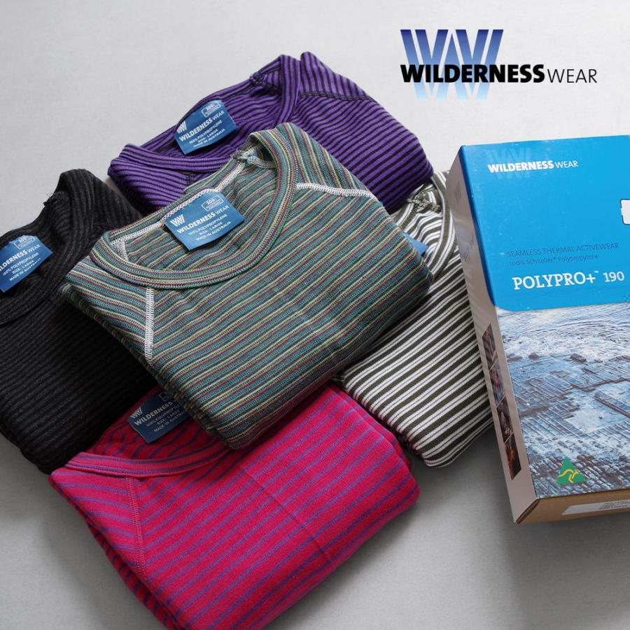 WILDERNESS WEAR ウィルダーネスウェア Polypro+190 Long Sleeve Crew