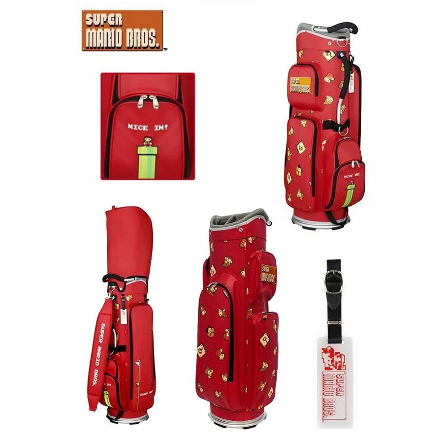 スーパーマリオブラザーズ キャディバッグ (軽量タイプ) SMBC002