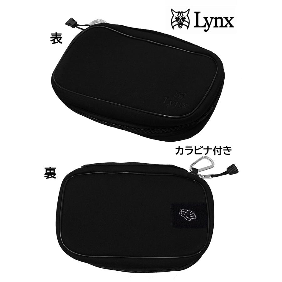 [公式] Lynx リンクス ゴルフ ラウンドバッグ LX-RB200  ポーチ 小物入れ 【1個迄 メール便で送料無料】｜lynx-golf｜05