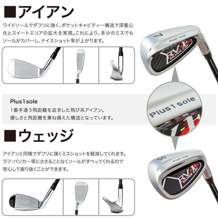 公式] Lynx リンクス ゴルフ SILVER CAT RV-F 1W/3W/UT/#6〜PW/SW/PT 