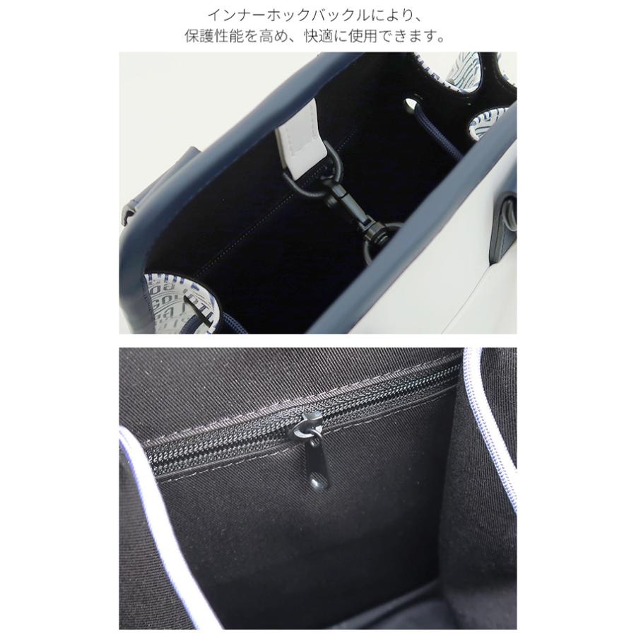 【BT21 GOLF 日本総代理店】 BT21  ビーティーイシビル HOLE IN ONE  ホールインワン ミニ トートバッグ （ホワイト）BT21 GOLF ゴルフの画像